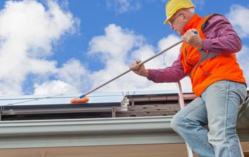 Knights Enham soft wash roof cleaning